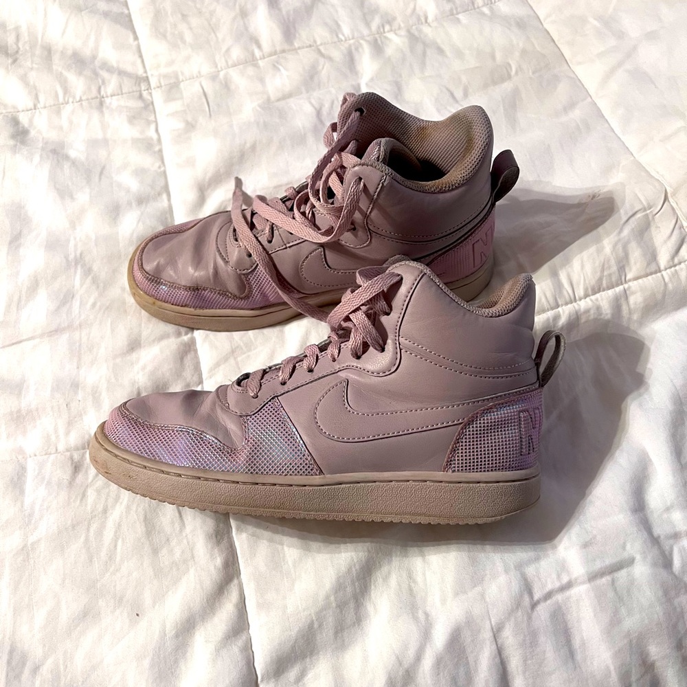 Nike leather hi-tops
